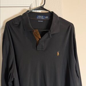 Polo by Ralph Lauren Black long sleeve Polo Shirt